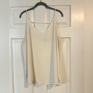 Loft - Lightweight Cream Spaghetti Strap Women's top